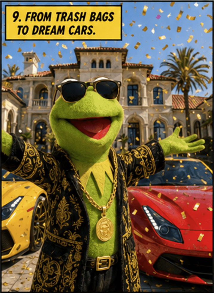 Lazy Frog story panel 9